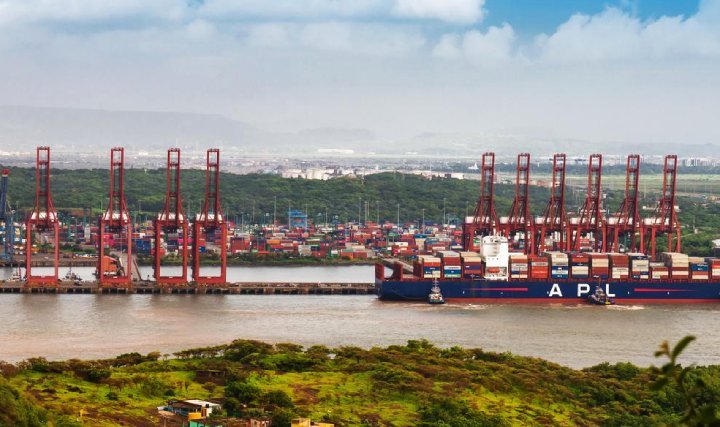 Mumbai Port, one of the important Ports in India