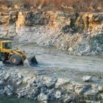 Gypsum mines in India